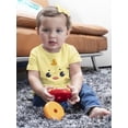 thumbnail image 2 of Cute Baby Chick Face T-Shirt Infant -Image by Shutterstock,  6 Months, 2 of 4