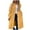 Yellow, variant on JGGSPWM Women's Elegant Pea Coat Single Breasted Winter Overcoat with Pockets Big Lapel Open Front Long Jacket Yellow 3XL