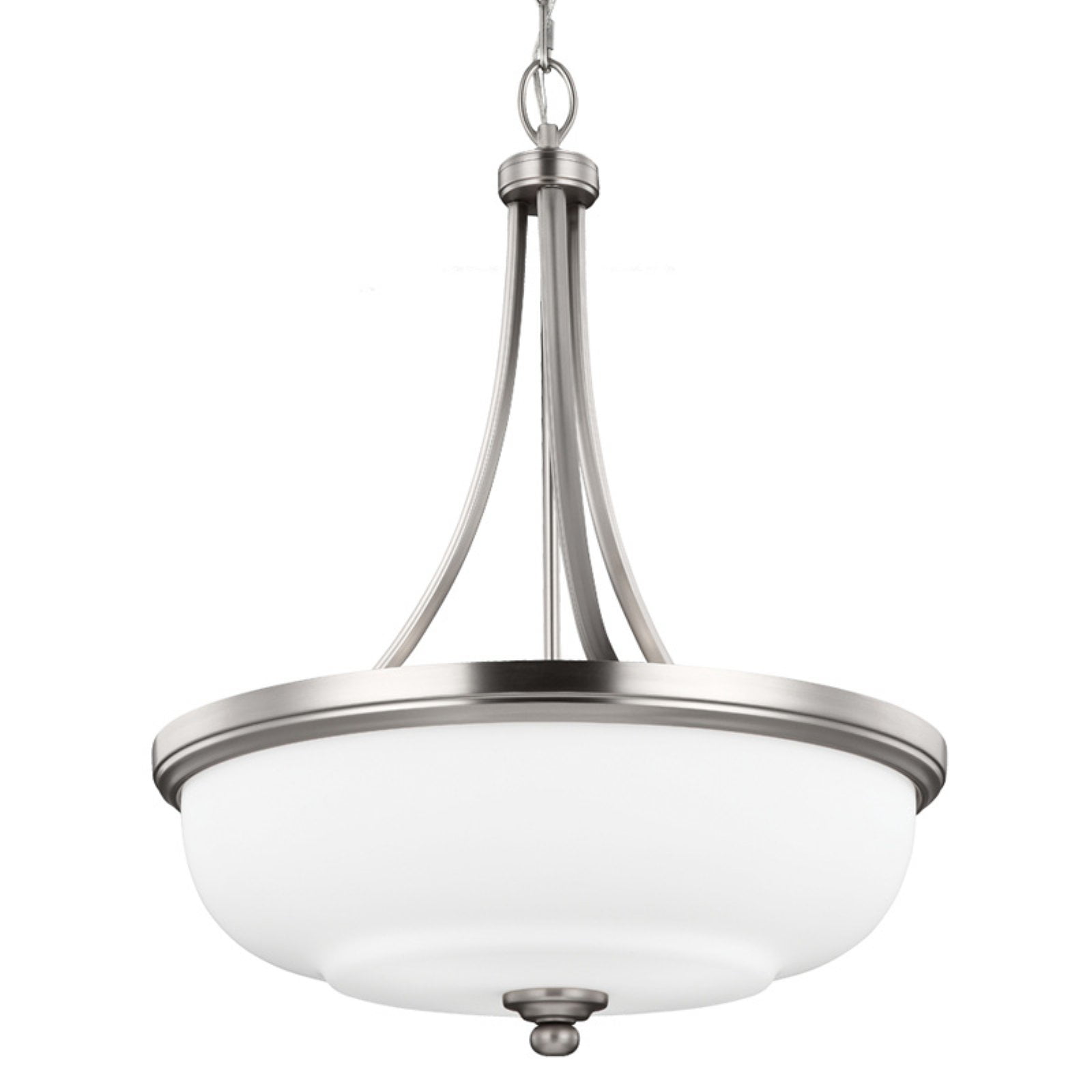 Sea Gull Lighting F2966/3SN Vintner Three Light Pendant Hanging Modern