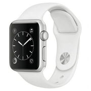 Apple Watch Series 2 - 42mm, WiFi - Silver with White Sport Band - Scratch & Dent