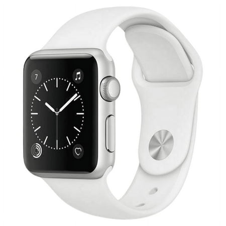 Apple Watch Series 2 - 42mm, WiFi - Silver with White Sport Band - Scratch & Dent