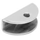 thumbnail image 3 of Soporte de sujeción para vidrio semicircular Sincero 8 a 12 mm Acero inoxidable, 3 of 10