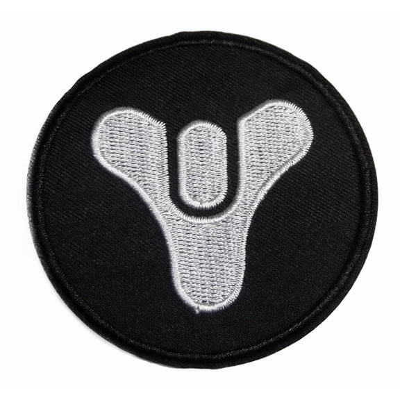 Destiny Logo 3" in Diameter Embroidered Iron On Patch