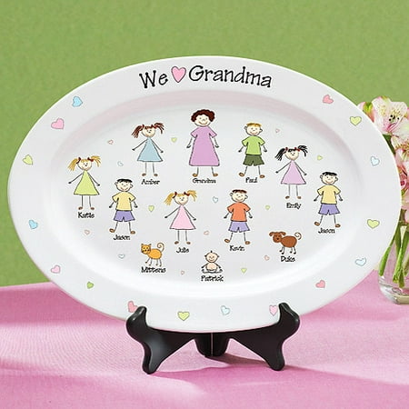 personalized tender heart platter