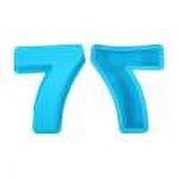 PEONAVET Cookie Mols Birthday Number Cake Molds Pizza Pan Baking Cake Bread Kitchen DIY Mould