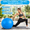 Blue-M (19"~22") 55cm, variant on Green M (19"~22") 55cm Anti-Burst Yoga Exercise Ball with Pump