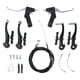 thumbnail image 5 of Juego de frenos de bicicleta Cables y externos de freno de bicicleta Pinzas de palanca de frenos para la mayoría de las bicicletas, 5 of 9