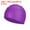Purple, variant on Uxcell Silicone Swim Cap, Waterproof Swimming Hat Non-Slip Adult Swim Cap for Women and Men, White 2 Pcs