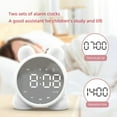 thumbnail image 5 of xjwjuw Wireless Bluetooth Clock Speaker, Multifunctional Alarm Clock & Radio, Bluetooth 5.0, Compact Portable, Mini Speaker for Home, Bedside, Card Insertion & Hands-Free Calling, LED Display, 5 of 6