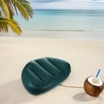 thumbnail image 4 of TABLZONE 5Pcs Dark Green Inflatable Kayak Seat Cushions Portable Foldable Outdoor Seat Pads, 4 of 6