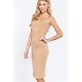 thumbnail image 2 of J. METHOD Women's Midi Dress Strapless Tube Top Stretch Basic Casual Knee Length One Piece, 2 of 4