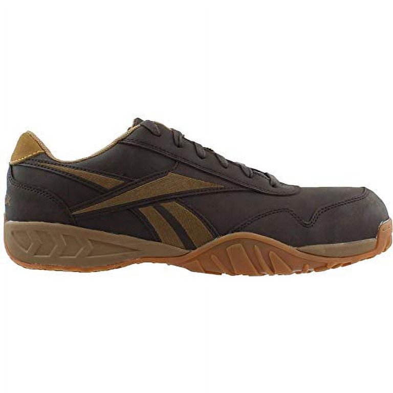 Reebok Work Men\'s Euro Casual Oxford Composite Toe Work Shoe Brown - RB1940- 9W Reebok Work Men main image 4