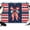Navy Blue, Red, White, variant on 7x5ft Photo Backdrop, Patriotic USA Flag Soft Polyester Backdrop Curtains Photography Backdrops, Memorial Day Ribbon Bow 4th of July Brushed Background for Photoshoots Studio Video Portrait Parties