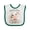White and Green, variant on Inktastic My Very First Easter Boys or Girls Baby Bib