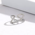 thumbnail image 4 of Personalizeds intersect Ringss Open Ringss, 4 of 10