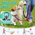 thumbnail image 5 of Two Dog Lead, 2 in 1 Adjustable Strap and Shock Absorbing Bungee No Tangle Dual Training Splitter fit all size, 5 of 7