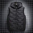 thumbnail image 4 of Men's Loose Fitting Oversized Fashionable Warm Hooded Vest, 4 of 4