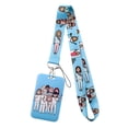 thumbnail image 4 of Titular de la tarjeta del cordón del teléfono, accesorios lindos de los cordones de la tarjeta del titular de la identificación para los empleados de Patrón E, 4 of 9