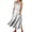 White, variant on Sleeveless Satin Midi Dress with Pockets, Elegant Round Neck A-Line Long Dress, Casual Solid Color Silk-Like Satin Sun Dress, Flowy Summer Outdoor Beach Dress