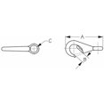 thumbnail image 2 of New Fast Eye Boat Snaps - Brass sea-dog Line 139120-1 0 2-1/8" x 1/4" x C 7/16", 2 of 2