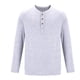 thumbnail image 5 of pstuiky Camisas de manga larga de invierno para hombre, Camiseta básica informal de manga larga de color liso para hombre camisetas de hombre m, 5 of 5