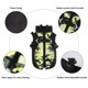 thumbnail image 3 of Abrigo de camuflaje para perro con arnés, chaqueta de lana de invierno para perro, chaqueta con cremallera para perro, ropa para cachorro con arnés reflectante (camuflaje verde), 3 of 5