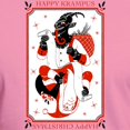 thumbnail image 3 of CafePress - Happy Christmas Krampus T Shirt - Men's Fitted T-Shirt, 3 of 4