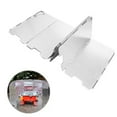 thumbnail image 2 of Stainless Steel Portable and Foldable Windshield for Outdoor Gas Stoves, Ideal for Camping and Hiking, 2 of 8
