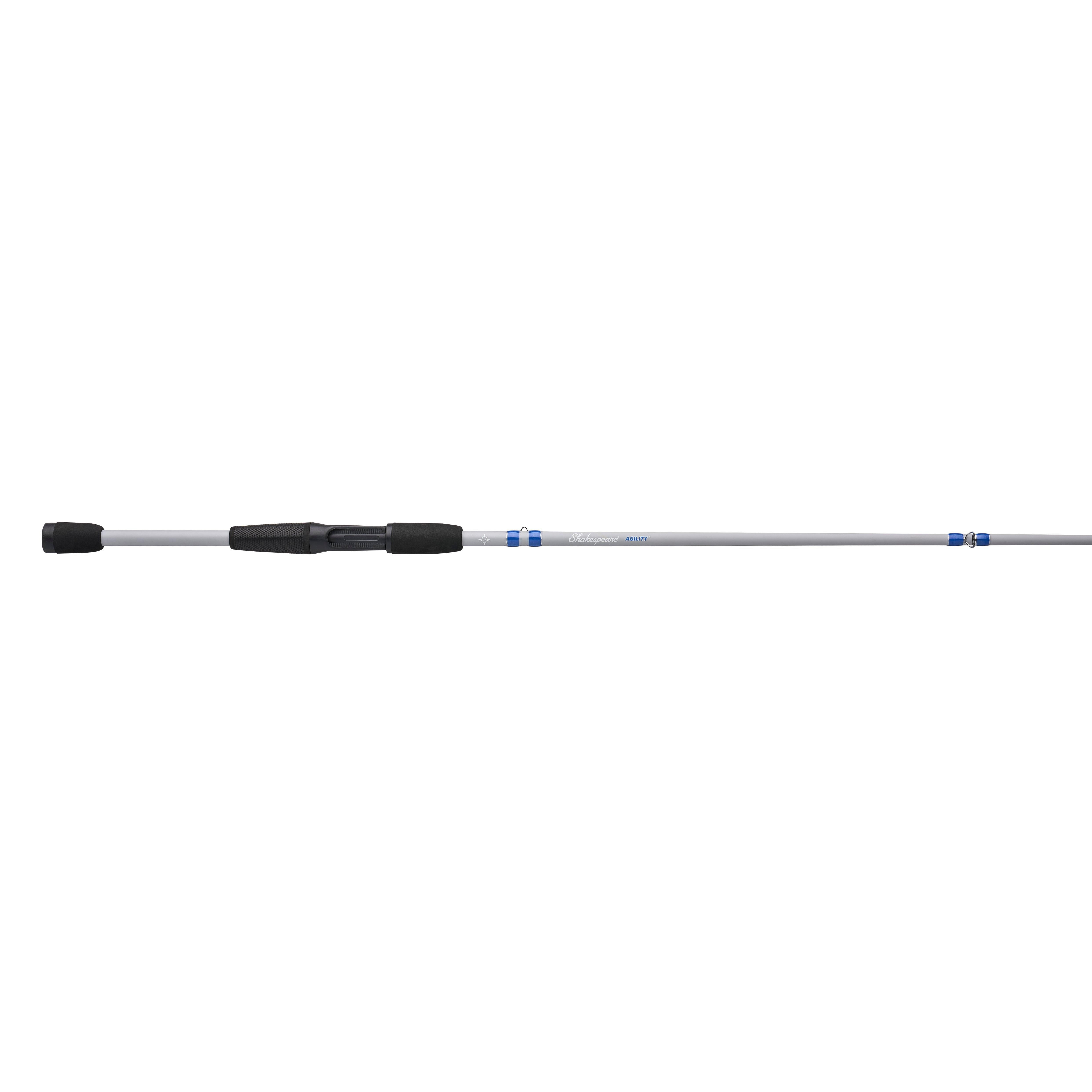Shakespeare 6'6" Agility Casting Rod, 1-Piece Fishing Rod