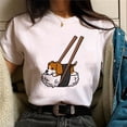 thumbnail image 3 of Beagle tshirt women comic Tee girl graphic funny Japanese clothes 11924 L, 3 of 5