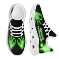 thumbnail image 1 of Zapatillas deportivas para hombre, zapatos para tecnólogo radiológico, estampado azul, informales, ligeras, para hombre, 1 of 6