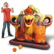 Super Mario Bros Movie Bowser Inflatable Game for Kids and Adults, Indoor Outdoor Party Game, 51L x 18W x 46H Inches