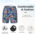 thumbnail image 5 of Fotbe Cute Popcorn Men’s Swim Trunks Quick Dry Swim Shorts Board Shorts with Mesh Lining-3X-Large, 5 of 9