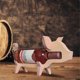 thumbnail image 4 of Wooden Wine Racks Animal Wine Bottle Holder,Wooden Wine Rack B, 4 of 5