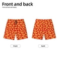 thumbnail image 4 of Rocae A Big Hot Dog for Teen Beach Trunks Boys Swim Trunks with Compression Liner Quick Dry Board Shorts, 4 of 9