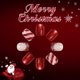 thumbnail image 3 of Uñas postizas cortas cuadradas navideñas con diseño de copo de nieve, purpurina roja y blanca, reutilizables, juego de 24 piezas., 3 of 5