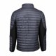 thumbnail image 2 of Teejays - Chaqueta acolchada con cremallera para hombre (Gris espacio/Negro) Tee Jays UTBC3834_spacegreyblack, 2 of 2