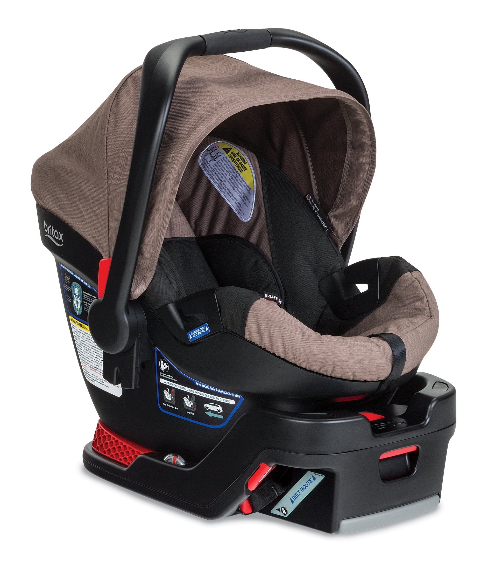 Britax B-Safe 35 Infant Car Seat, Fossil Brown - Walmart.com - Walmart.com