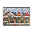 thumbnail image 2 of Non-Slip Area Rug 36"x24" Indoor Washable Floor Mats Carpet Printed for Living Room, Bedroom, Home Decor Colorful Birds, 2 of 7
