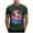 Army Green, variant on Fmbrln Mens Hawaiian Graphic Tees Summer Crew Neck Short Sleeve Sports T-Shirts Beach Casual Tops
