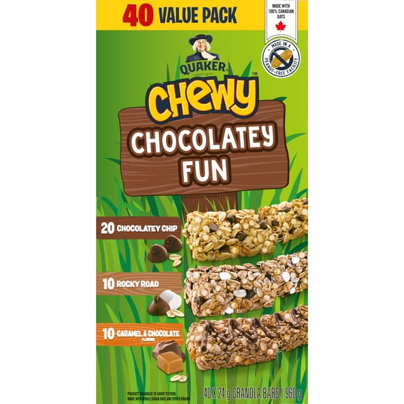 Quaker Chewy Chocolatey Fun Granola Bars