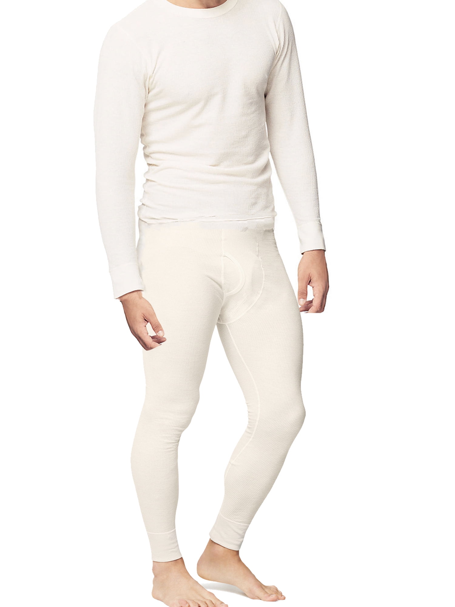 80% Silk 20% Cotton Men's Base Layer Long Johns Warm Thermal Underwear Set  SG205