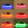 thumbnail image 3 of Skymirror Neck Strap Adjustable Rain Resistant Nylon LED Dog Collar, 3 of 8