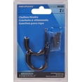 thumbnail image 4 of Hillman Hardware Essentials 852282 Clothes Hooks Oil Rubbed Bronze -2 Pack, 4 of 4