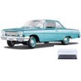 thumbnail image 1 of Diecast Car & Display Case Package - 1962 Chevy Bel Air, Turquoise - Maisto 31641 - 1/18 Scale Diecast Model Toy Car w/Display Case, 1 of 3