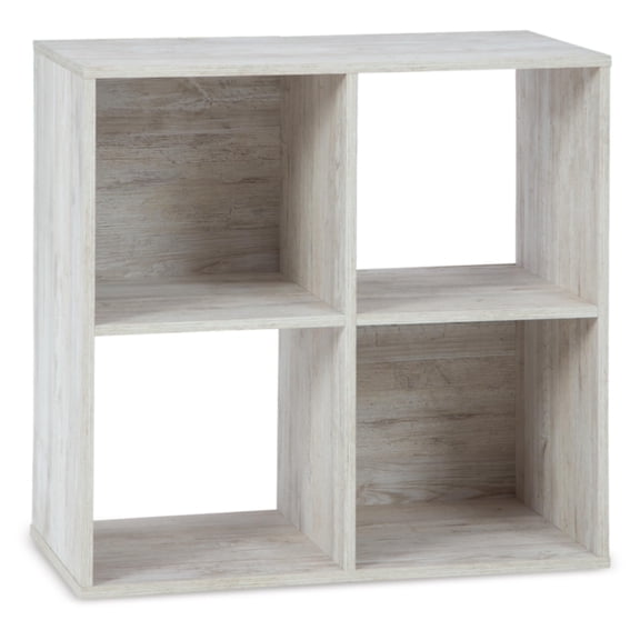 Bowery Hill Four CubeEngineered Wood Organizer in Off White