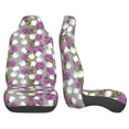 thumbnail image 4 of Fotbe Rose Flowers Pattern Automotive Seat Covers for Cars Trucks and SUVs – Car Seat Covers for Front Seats,Protective Seat Covers,Vehicle Seat Covers, Set of 2, 4 of 9