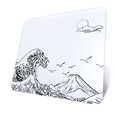 thumbnail image 2 of ATTACK SHARK CM05 Glass Gaming Mouse Pad, 17.7x15.7 in Tempered Glass Hard Mouse Pad with Nano-Textured Surface, Non-Slip PU Leather Base,9H Scratch Resistant Large Mouse Mat for FPS &PC Gaming, 2 of 8
