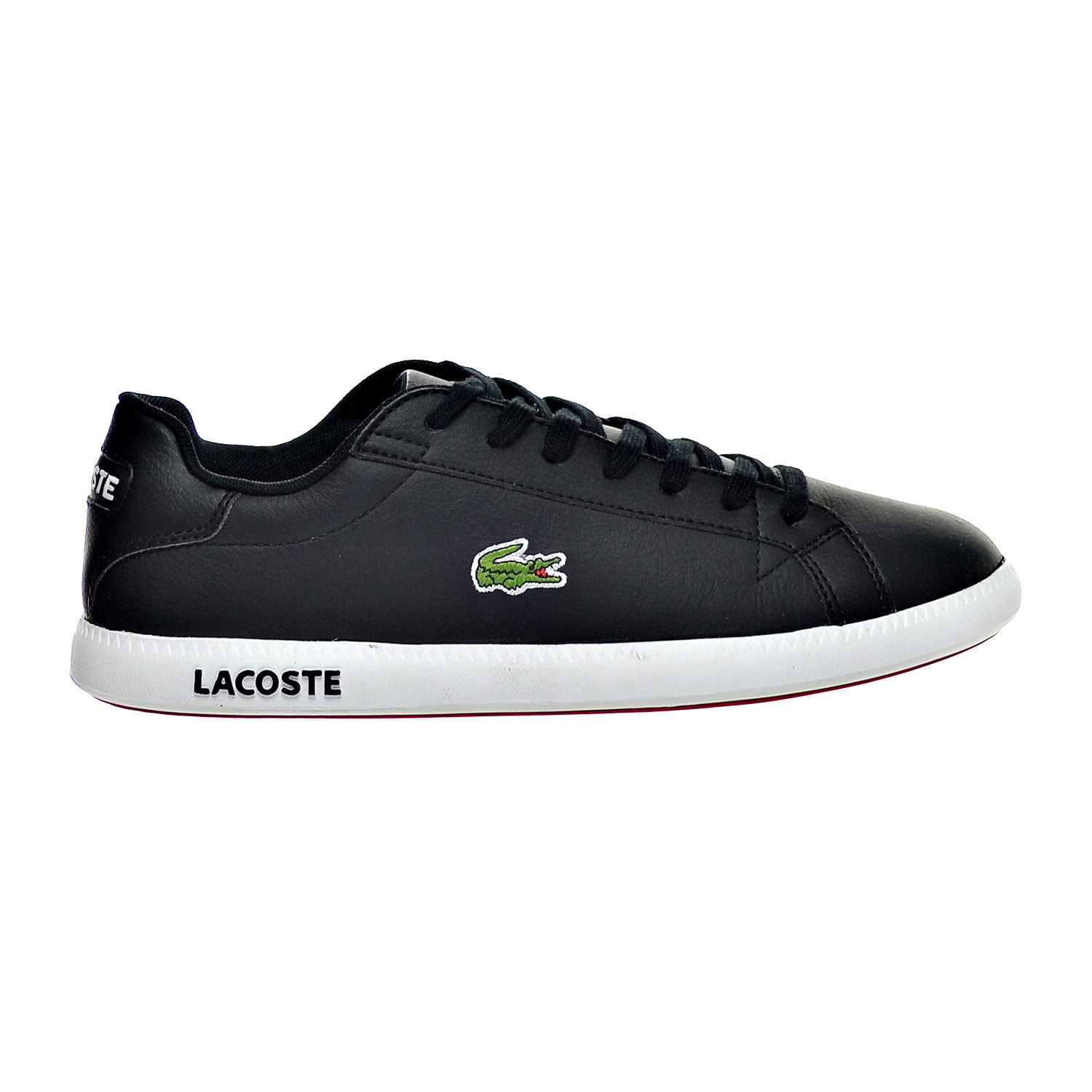 Lacoste Graduate LCR3 SPM Leather/Synthetic Men's Black/White 7-31spm0096-02h Walmart.com