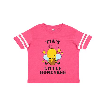 

Inktastic Cute Bee Tia s Little Honeybee with Stars Gift Toddler Boy or Toddler Girl T-Shirt